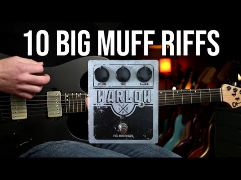 10 Big Muff Riffs | JPTR FX Warlow Fuzz Pedal Demo