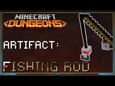 Merlin - Minecraft Dungeons Fishing Rod : Artifact [Beta Analysis]
