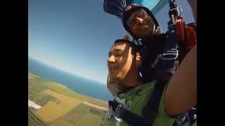 preview picture of video 'Catalin Marica - skydiving @ Tuzla DropZone - June 2012'