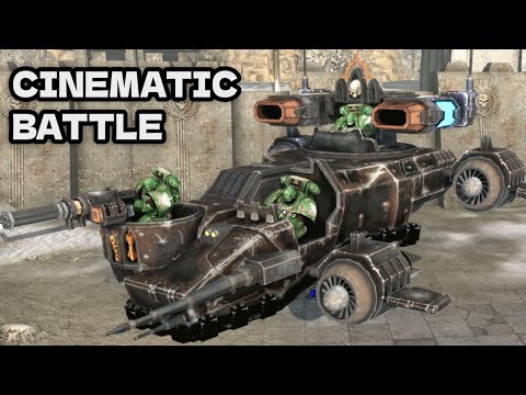 ULTIMATE MOD WARHAMMER 40K: Dark Angels vs Chaos! - Men of War: Assault Squad 2