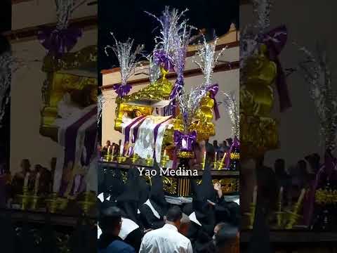 Procesión con el Santo Sepulcro. Semana Santa Tenerife - Magdalena, Colombia 2024