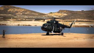 preview picture of video 'Mil Mi 17 Helicopter Take off  Mexican Air Force (HD)'