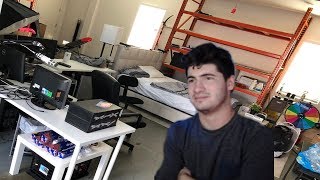 MOVING MY ROOMMATES ROOM INTO THE GARAGE PRANK!