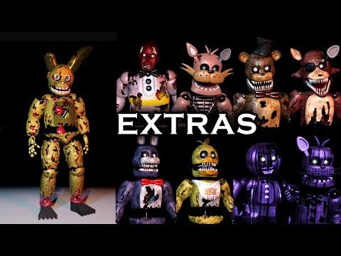 JOLLY 3: Chapter 2 - All Animatronics / Extras / Custom Nights