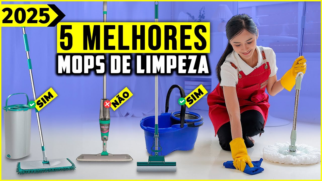 Os 5 Melhores Mop Limpeza / Mop de Limpeza Em 2025!