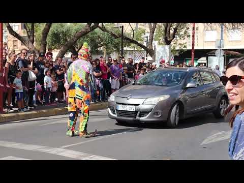 KARCOCHA ¡Muy divertido! payaso callejero en el festival de teatro de calle (Villarreal 2023)