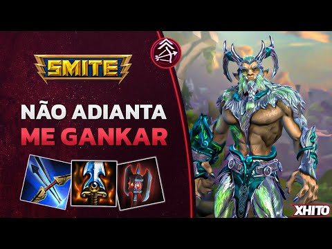 You can gank, I'll HIT everyone! CERNUNNOS ADC - ⚡ Smite BR Ranked Conquista