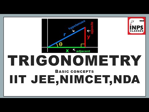 Basic Trigonometry Concept | Trigonometric Ratios | Trigonometry formula | Sin cos tan | INPS Class