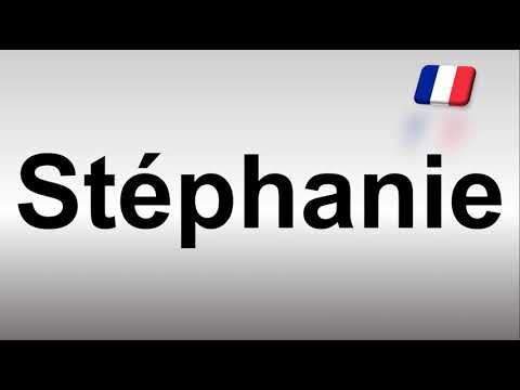 How to Pronounce Stephanie