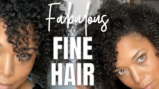 EASY STEPS when Styling FINE HAIR | Volume Definition Long Lasting Results