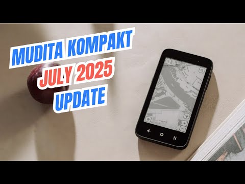 Mudita Kompakt 1.2 || Major Update Maps, Calendar Settings, and eSIM Upgrades