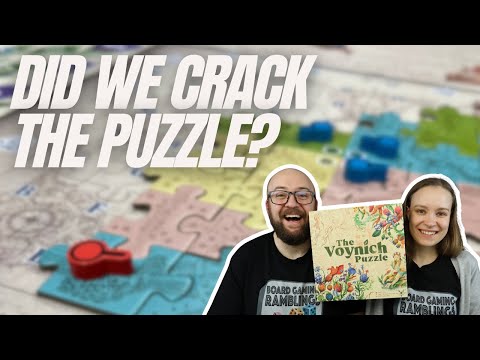 A book full of actions! - The Voynich Puzzle Board Game Review