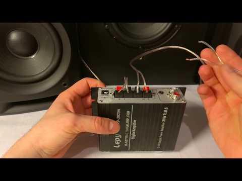 Lepy LP2020A subwoofer extreme bass 2.1 test