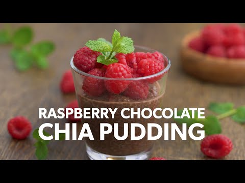 Raspberry Chocolate Chia Seed Pudding | Arthritis Friendly Recipes