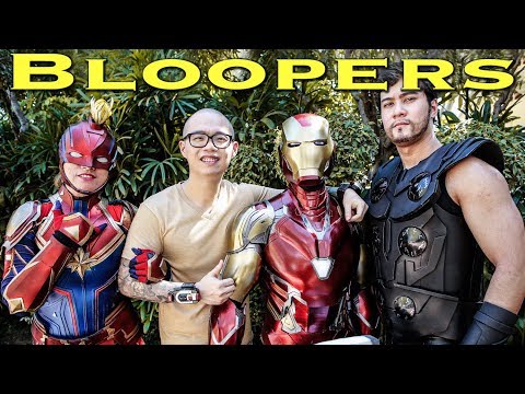 The Avengers Audition [BEHIND THE SCENES] Power Rangers Video