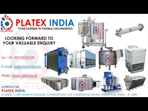 Platex India Aluminium Aluminum Electric Heat Exchanger, For Industrial