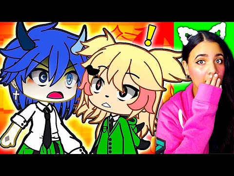 🤐 WHY WON'T YOU TALK!? 🤐 Gacha Life Mini Movie Love Story Reaction