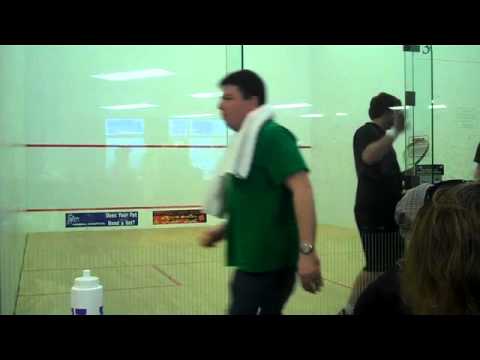 Cory McCartney Versus Dylan McCartney - Squash Tourny - Mens C Final