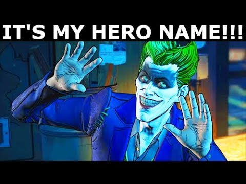 John Doe's New Hero Name - All Batman's Reactions - BATMAN Season 2 The Enemy Within Episode 5