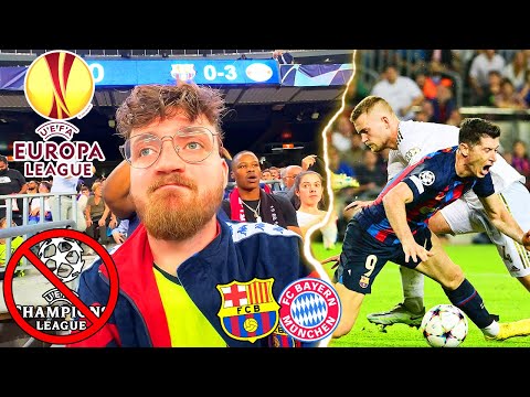 FC Barcelona vs. FC Bayern - UCL Stadionvlog | Europa League ABSTURZ 😱 | ViscaBarca
