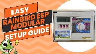 RainBird ESP Modular Timer - Easy Set Up and Programming
