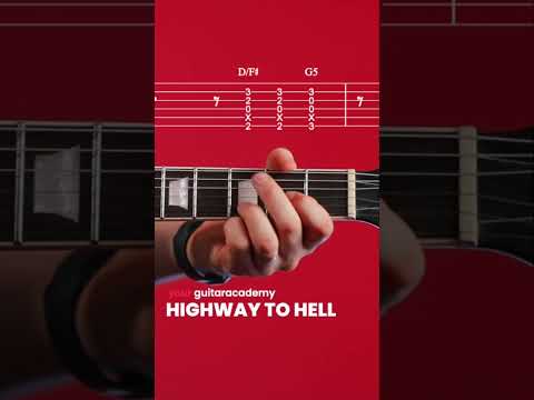 Highway to Hell - AC/DC #guitarlesson