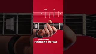 Highway to Hell - AC/DC #guitarlesson