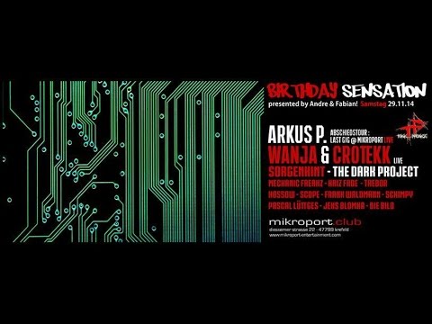 Arkus P. @ Birthday Sensation - 29.11.2014