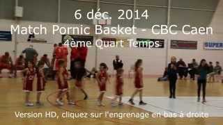 preview picture of video '2014 1206 - Match N2 4QT - Pornic Basket / CBC Caen'