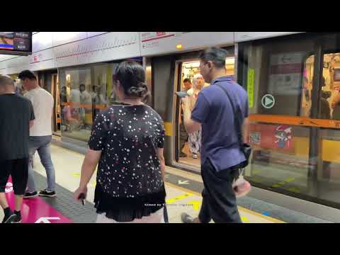 O metrô em Chengdu, China 2023 Metrô de Chengdu