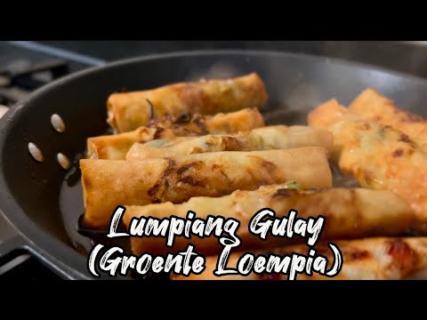 How to make Lumpiang Gulay | Hoe maak je een Groente Loempia (dutch)