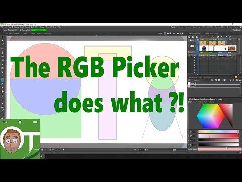 The RGB colour picker in OpenToonz - It does MUCH more than you think