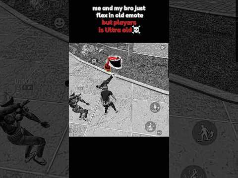 me and my bro flex in old emotes #shorts  4K quality tutorial