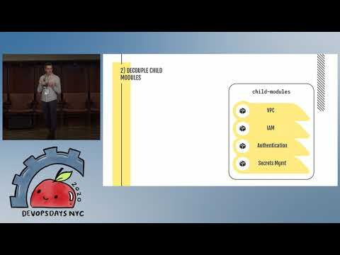 devopsdaysNYC 2020 - Day 1 - Michael Wytock - Infra Changes, So Modularize and Ver Your Infra Code