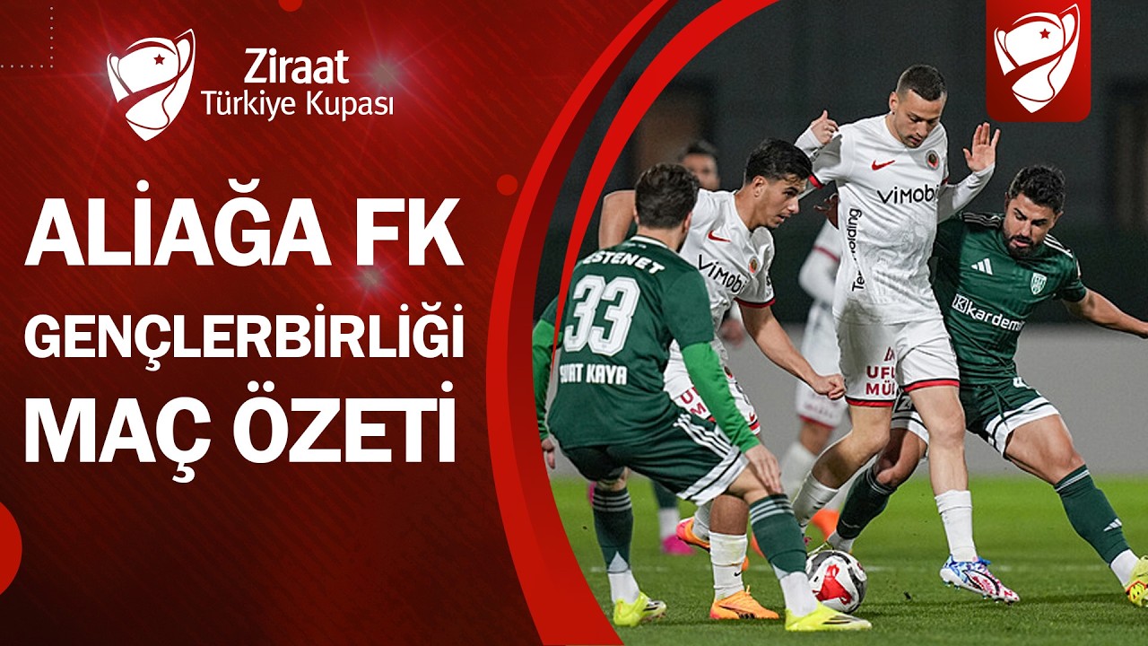 Aliağa FK vs Gençlerbirliği Highlights