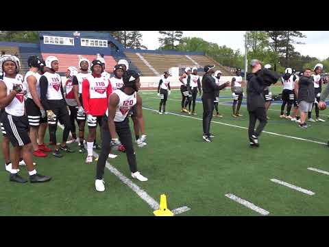 WR vs DB 1 on 1's Rivals Camp Series Atlanta 2018