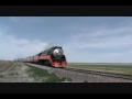 Southern Pacific Daylight 4449 In Northern Montana