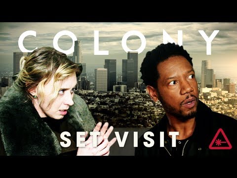 Colony: Lies, Snacks, and Secrets - Nerdist Set Visit Part 2