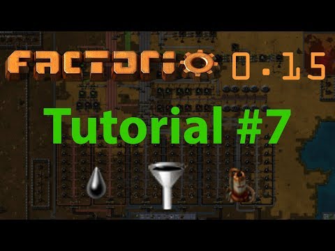 Factorio Tutorial 7 Basic Oil Processing