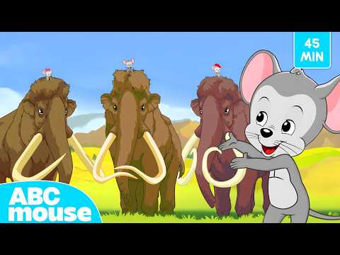 Dinosaurs & Ice Age Animals! 🦖🦣 | ABCmouse Search & Explore 45 Min Adventure for Kids