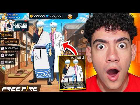 CONSIGO LA SKIN de GINTOKI en FREE FIRE x GINTAMA y ME SORPRENDI !! - TheDonato