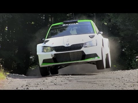 Škoda Fabia R5 Test Jan Kopecký