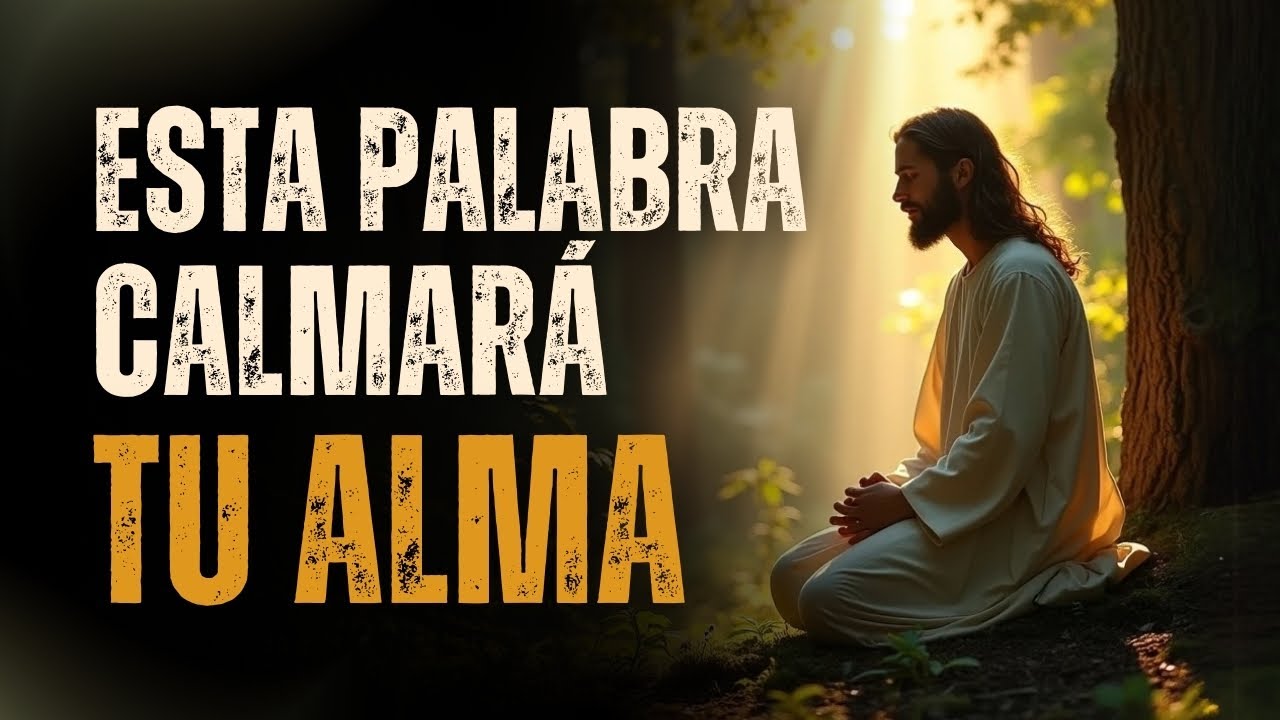 DIOS QUIERE ALIVIARTE HOY MISMO: ENTREGA LO QUE PESA EN TU ALMA Y ENCUENTRA DESCANSO.