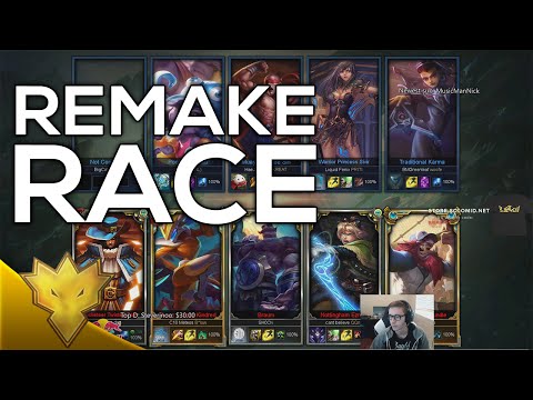 Bjergsen & Meteos - Race against remake - Dynamic Queue Funny Moments