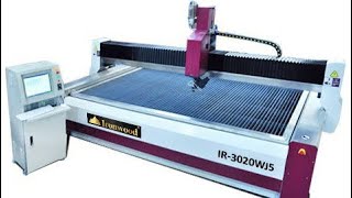 Máy cắt tia nước 5 AC ( 5 Axis) ironwood cắt đá - kính - sắt