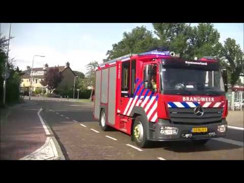 Primeur réserve tankautospuit brandweer velsen 121532 met spoed naar Haarlem