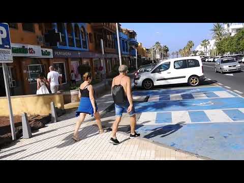 Walking to Playa del Camisón - 2022 feb.#tenerifebeach