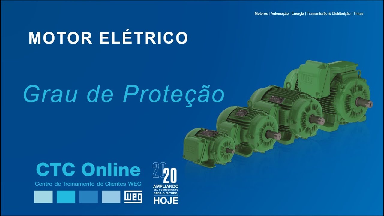 WEG – Grau de Proteção de Motores Elétricos