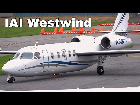 Up-Close: IAI 1124A Westwind Arrival and Ramp Walkaround