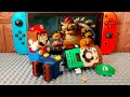 Lego Mario Follows Bowser Into The World Of Nintendo Switch Who Will Help Luigi Legomario